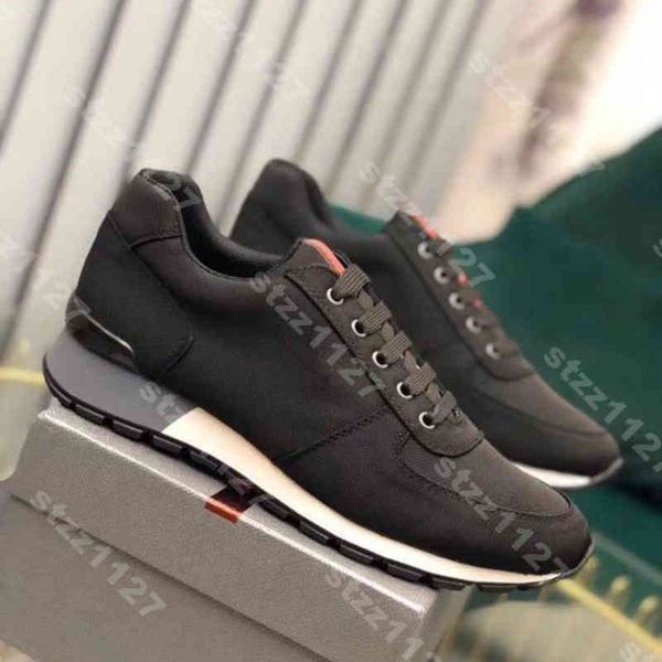 

2021the new mens nylon fabric casual stretch low help shoesand classic lace-up shoes luxury design two styles warm mkj0002, Black