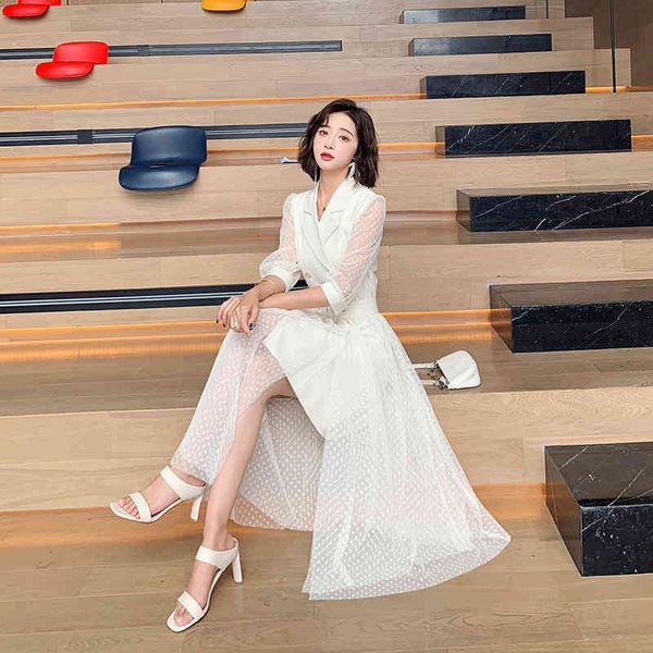 

casual dresses dress set summer women look thin 2022 style temperament light mature design sense suit skirt two-piece w6tj, Black;gray