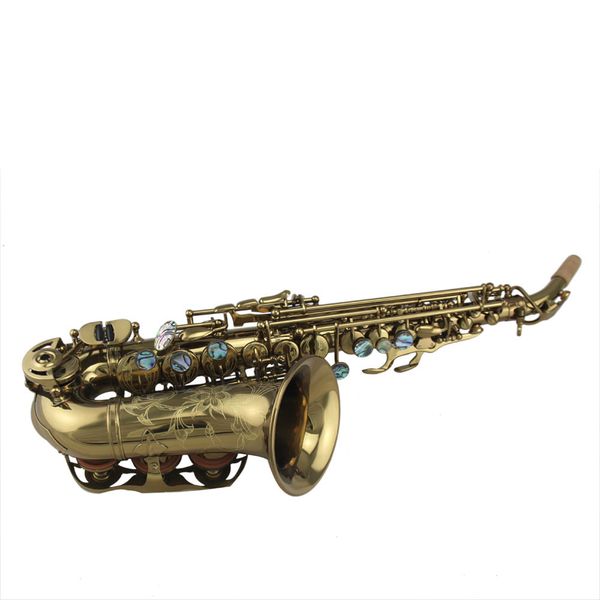 

high grade german musician design curved champagne gold soprano saxophone