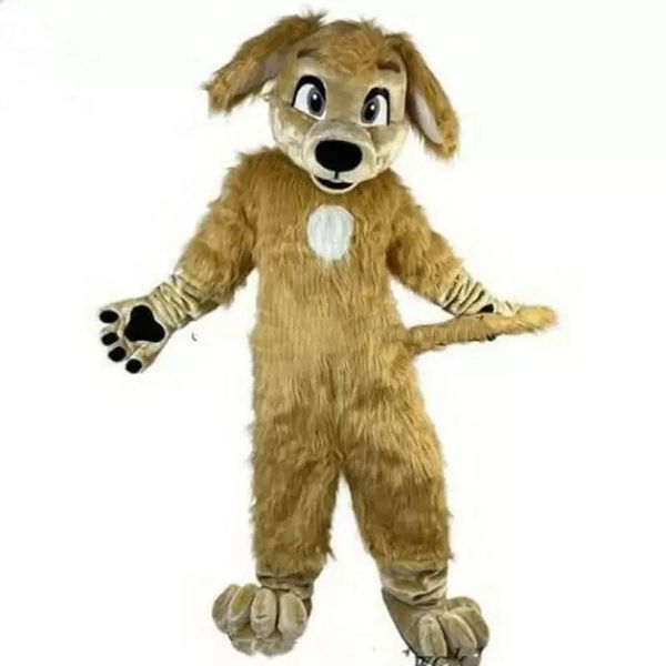 

hallowee cute dog mascot costume cartoon anime theme character carnival dress christmas birthday party outdoor outfit, Red;yellow