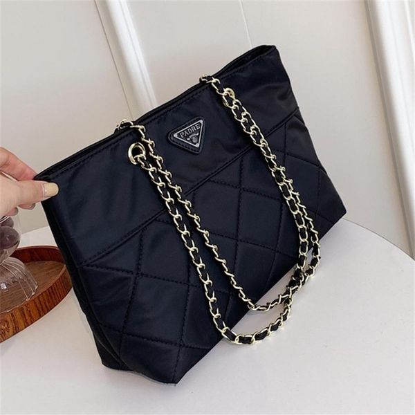 

89% off large capacity bag female 2022 new parachute wandering nylon rhombic chain single shoulder messenger bag whole 22 kfzp280l