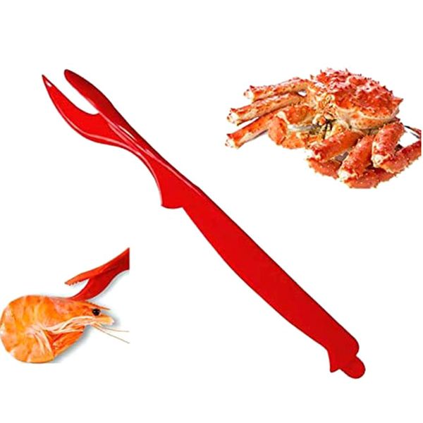 Utensili da cucina Cracker di frutti di mare Strumento per plettri di aragosta Granchio, aragoste, gamberi, gamberi - Coltello per sgusci di crostacei Easy Opener