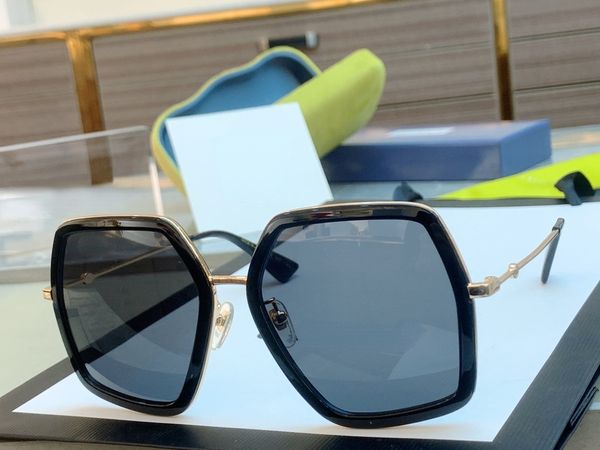 

fashion sunglasses high-quality super popular all-match irregular polygonal sunglasses large frame comfortable thin legs small face g0106s, White;black