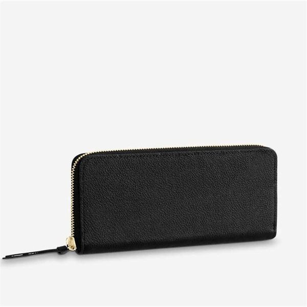 

luxury design m60742 clemence wallet designer women zippy long canvas clemence key wallet pouch coin purse card holder case mini p308c, Red;black