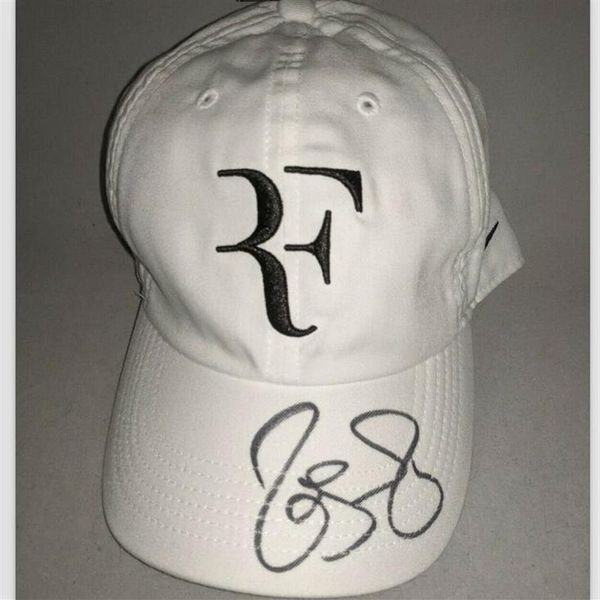 

roger federer signed signatured autographed cap hats size adjustable  fit all267f