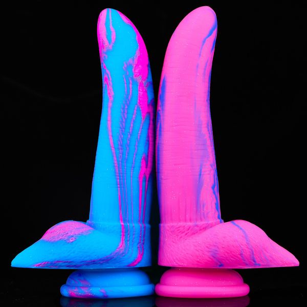 Яркие цвета всасывающий чашка пенис Огромные фаллоимитаторы для женщин лесбийская игрушка Большой Дик Силиконовые самки кремниевые гей дилдио сексуальные игрушки
