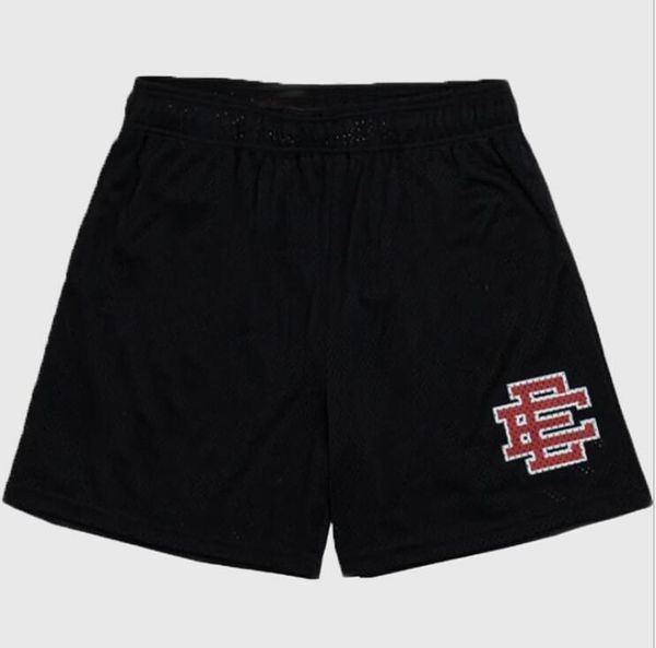

eric emanuel ee basic short men's women's fitness shorts mesh breathable beach pants sports series basketball 073101 igjl, White;black