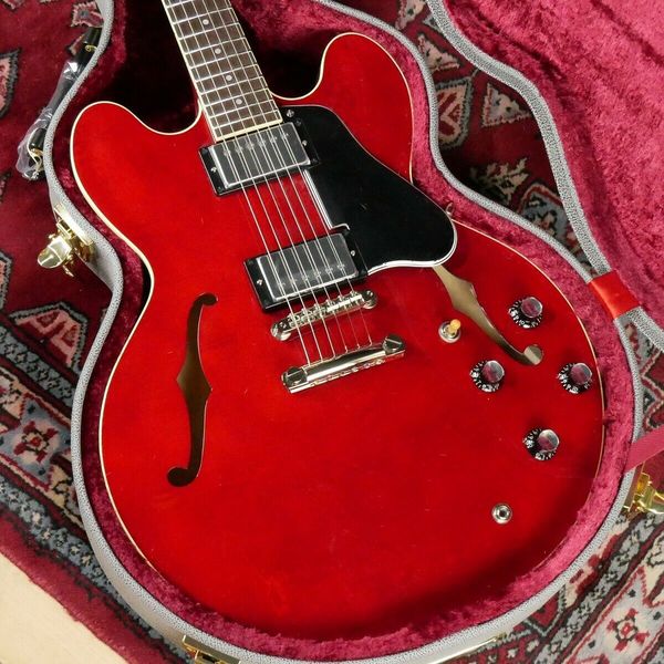 

reunion ii dark cherry electric guitar