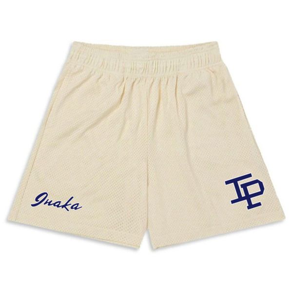 

fashion inaka power men's shorts mesh classic women's fitness basketball loose eric emmanuel basic sports pants designer ee beach, White;black
