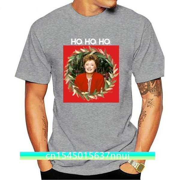 

men tshirt ho blanche devereaux christmas from the golden girls white t shirt women tshirt tees 220702, White;black