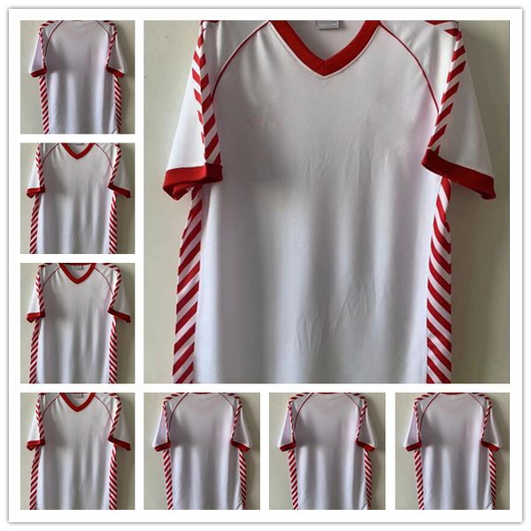 

1984 noruega nor way national team mens retro soccer jerseys away white football shirt short sleeve, Black;yellow