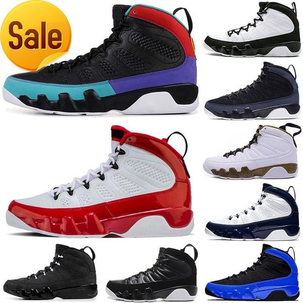 

man basketball shoes 9 9s anthracite black white blue do it gym red og space jam racer the spirit unc trainers sports athletic outdoors v