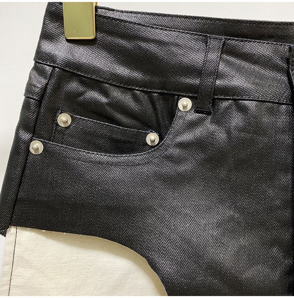

high street brand rick original elastic shorts for women owen shorts oversized cotton shorts owenshiphop streetwear women clothing, White;black