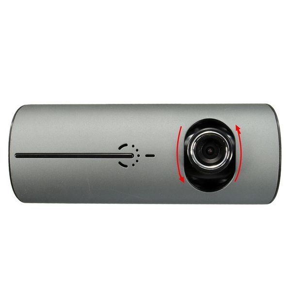 Câmera Dupla de DVR DVR DVR com GPS G-Sensor Camcorder 140 2.7 '' Grau Grau Video Gravador de Vídeo Digital Video