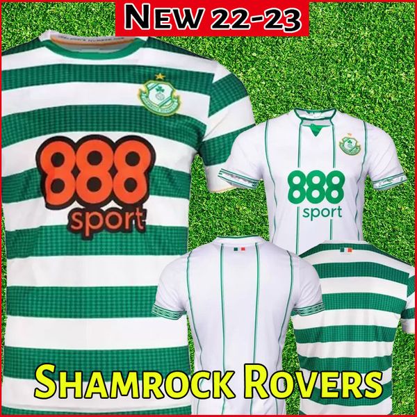 

ireland league 2022 2023 shamrock rovers soccer jerseys 22 23 football shirt home away s-2xl fans version, Black;yellow