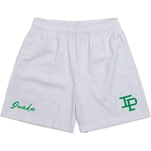

summer men's inaka power short fashion women eric emmanuel mesh breathable classic basic sports pants designer gym ee beach loose sport, White;black
