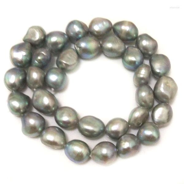 Caramba gargantilhas polegadas 11-13mm White Barroce White Pearls Strandicadores soltos Chokerschokers