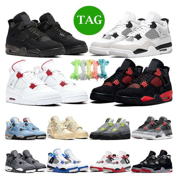 

mens basketball shoes 4 women black cat 4s zen master sail red thunder purple metallic infrared university blue sports sneakers trainers