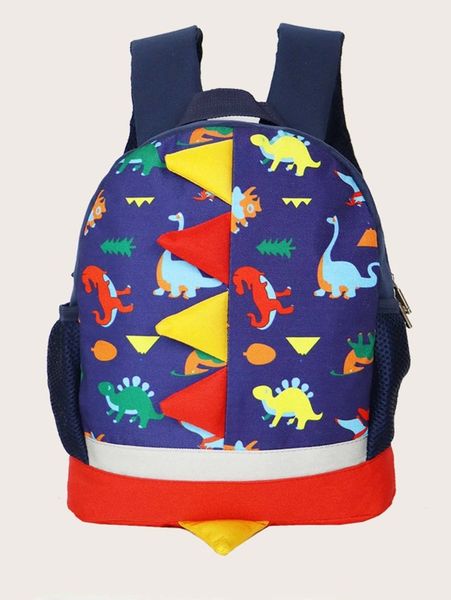

kids dinosaur print backpack she