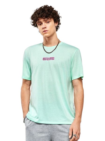 

men letter graphic tee 81mx#, White;black