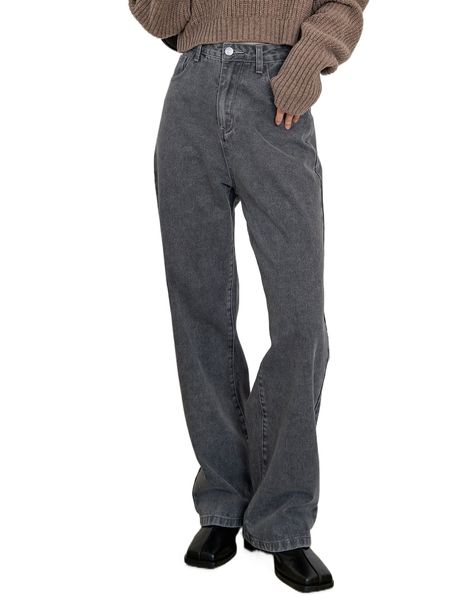 

dazy-less high waist slant pocket jeans e5cs#, Blue