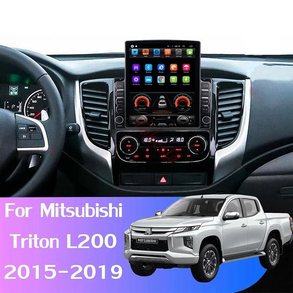 

gps radio car video navigation system 9 inch android for 2015-mitsubishi triton mt ac