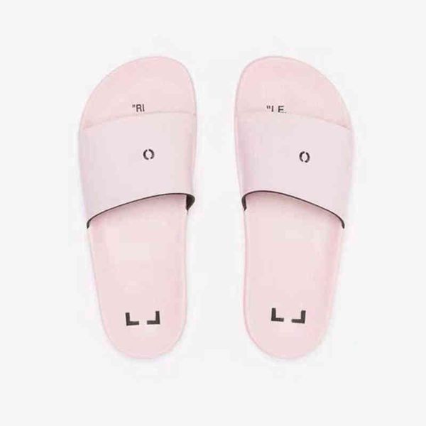 

offs luxury men's women's sandals fashion letter ribbon printing slippers couples beach men outside home slipper female classic br, Black