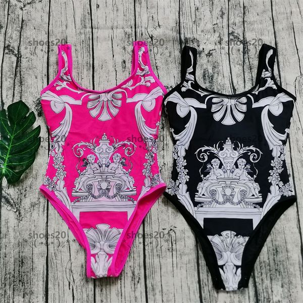 

old baroque swimwear hipster push up women's one-piece designer swimsuits outdoor beach swimming bandage travel vacation luxury wear