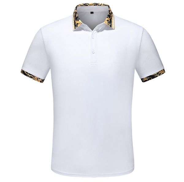 

summer mens stylist polo t shirt luxury tshirt shirts italy men clothes short sleeve fashion casual mens t-shirt sian size m-3xl #1255, White;black