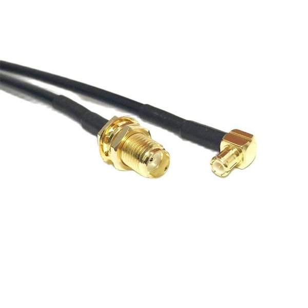 Diğer Aydınlatma Aksesuarları Kadın Jack Nut Switch MMCX/MCX Erkek Sağ Açılı Pigtail Kablosu RG174 WiFi Kartı için Toptan 10/15/20/30/50/100cm