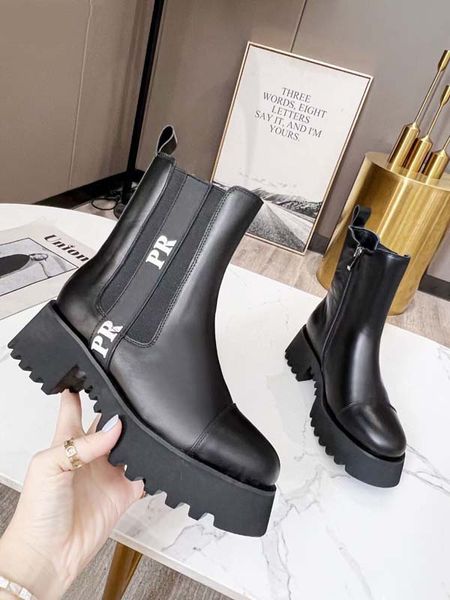 

womens mid boots ankle boots elegant shiny leather and regenerated nylon upper with side zipper polyester laces flat booties thick designer, Black