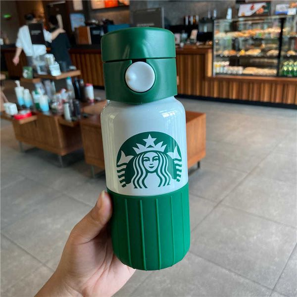 

starbucks cup classic goddess anniversary stainless steel thermos cup leak proof portable car water cup with tea partition gift