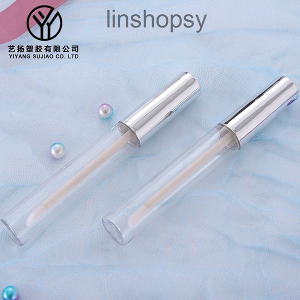 

factory outlet lipstick tube slender round blow bottle lip glaze lip color diy cosmetic packaging material small amount of printing