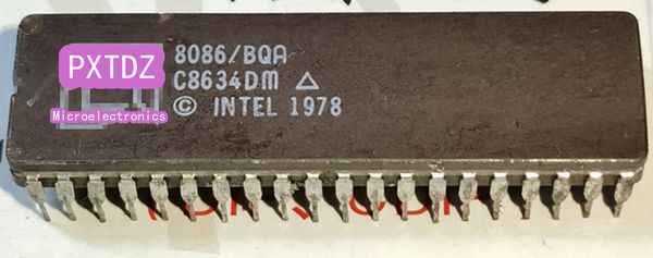 8086/BQA . 8086 Integrierte Schaltkreise Chips . Duale Inline-ICs mit 40-Pin-Keramikgehäuse. Elektronische Komponenten, 8086 CDIP40, RISC-Mikroprozessor, CPU-Mikrocontroller-IC