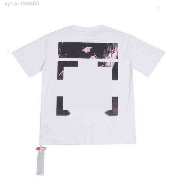 

summer off brand men's women designers t shirts loose tees tshirt luxury clothing street white black short fashion sleeve clothe