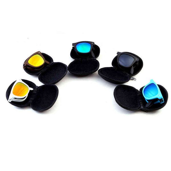 

2022 super new trend polarized sunglasses fashion urban men's and women's color changing hip-hop glasses vbp8, White;black