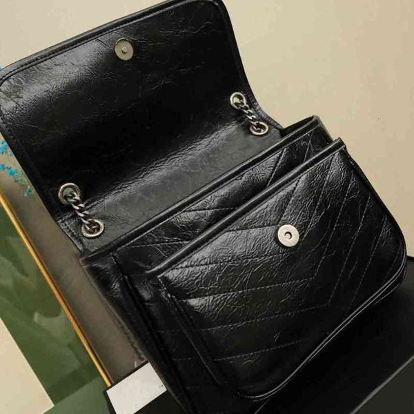

sacs paule de designer de luxe niki portefeuille pliable sac main en cuir retro sacs de messagerie en cuir