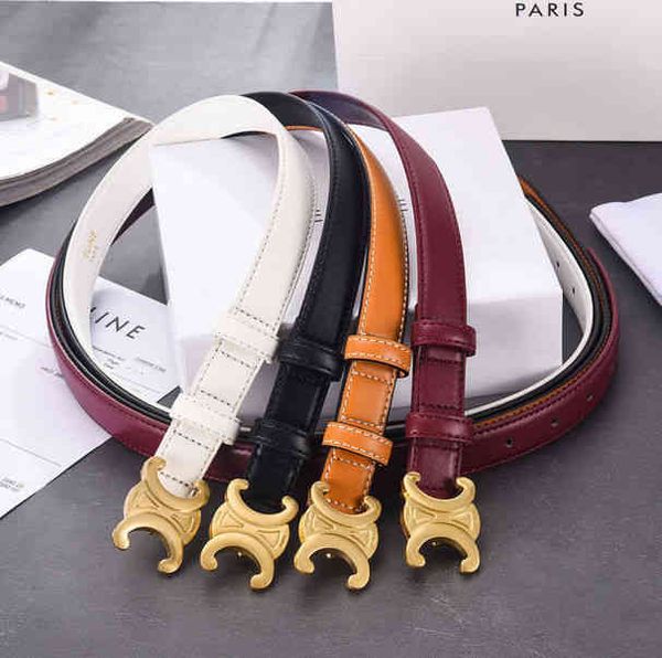 

designer belts net red belt womens highend leisure simple and durable pants versatile thin waist skirt isn wm, Black;brown