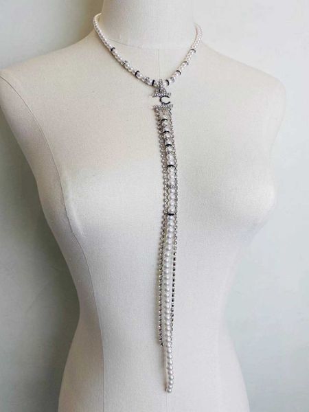 

2022 charm pendant necklace with nature shell beads and diamonds in platinum color plated for women wedding jewelry gift have box stamp ps70, Golden