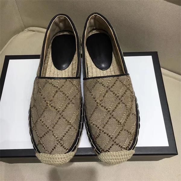 Mulheres couro sapato espadrilles mocassins treinadores real lambskin slip-on lona planos sapatos casuais moda senhora branco plataforma de plataforma de borracha com caixa no36