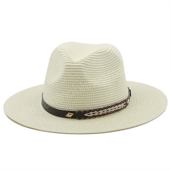 

women big size summer straw sun hats outdoor sun protection beach panama hat gorras hombre, Blue;gray