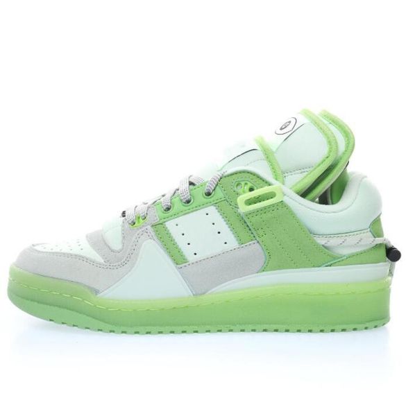 

22 bad bunny x originals forum 84 low men women shoes triple black grey blue green yellow pink brown running sports shoe luxury brand