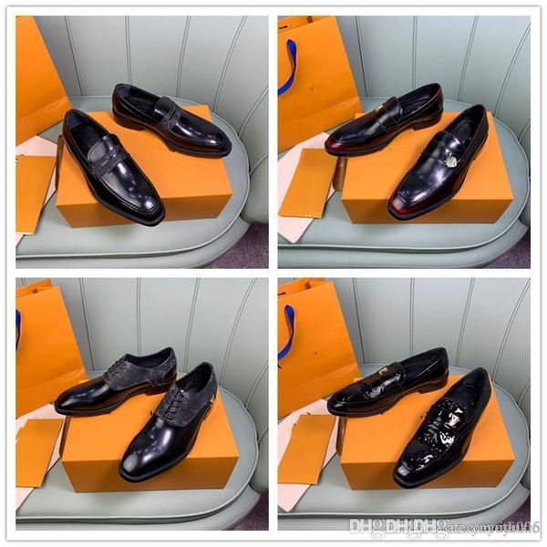 

a4 genuine leather men casual shoes luxury brands autumn designer mens loafers moccasins breathable slip on black formal shoe size 38-45