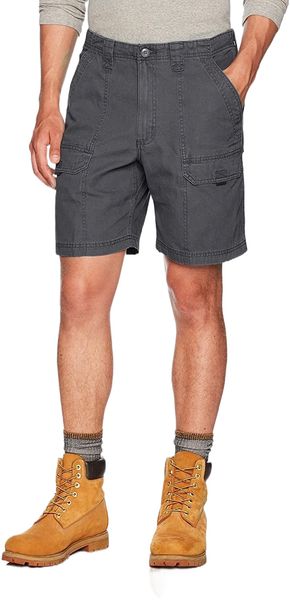 

authentics men's canvas utility hiker short v5w5#, White;black