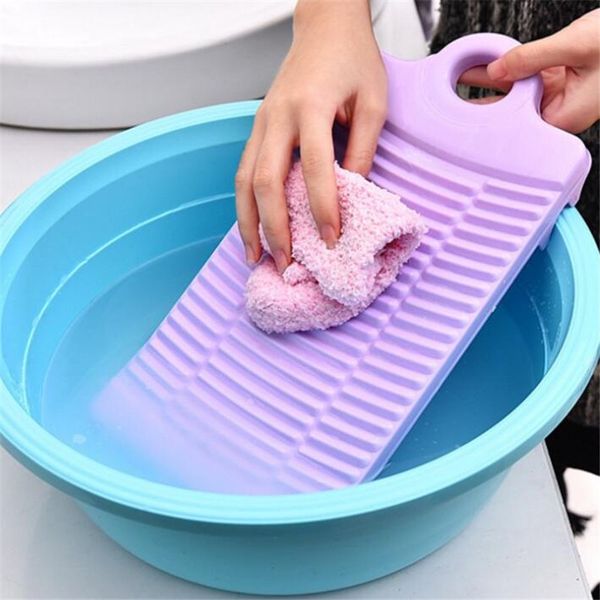 

hangable plastic laundry board laundry products fixed anti-skid thick washboard clothes cleaning tools bathroom accessories