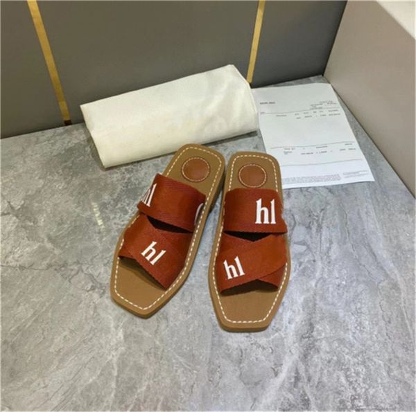 

2022 new cross woven roman slippers sandals shoes pearl snake print slide summer wide flat lady canvas sandals luxurys designers slipper siz, Black