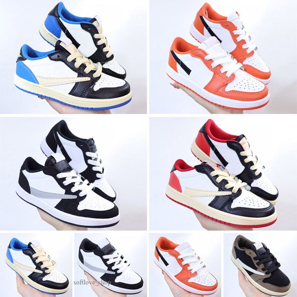 

baby candy 1 mid gs j i infant dark mocha kids shoes 1s basketball shoes pine green game royal scotts obsidian chicago bred sneakers color, Black