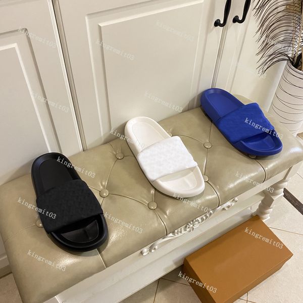

luxury designer women slippers couple sandals men pillow many colors quality, Black