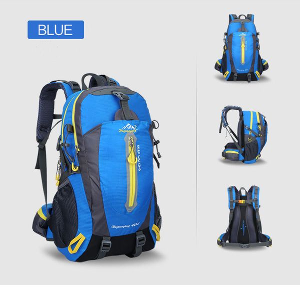 

youth sports backpack 2022 new 40l large-capacity outdoor travel back pack camping mountaineering backbag college student school sacoche bag