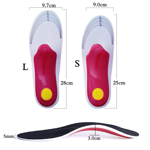 

arch support insole for flat feet men women orthopedic shoe pad o/x leg correction foot pain relief inner sole for shoes, White;pink